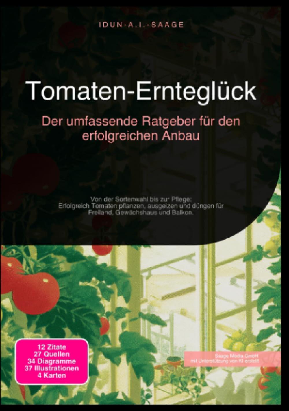 Tomaten-Ernteglück: Der umfassende Ratgeber für den erfolgreichen Anbau: Von der Sortenwahl bis zur Pflege: Erfolgreich Tomaten pflanzen, ausgeizen und düngen für Freiland, Gewächshaus und Balkon.