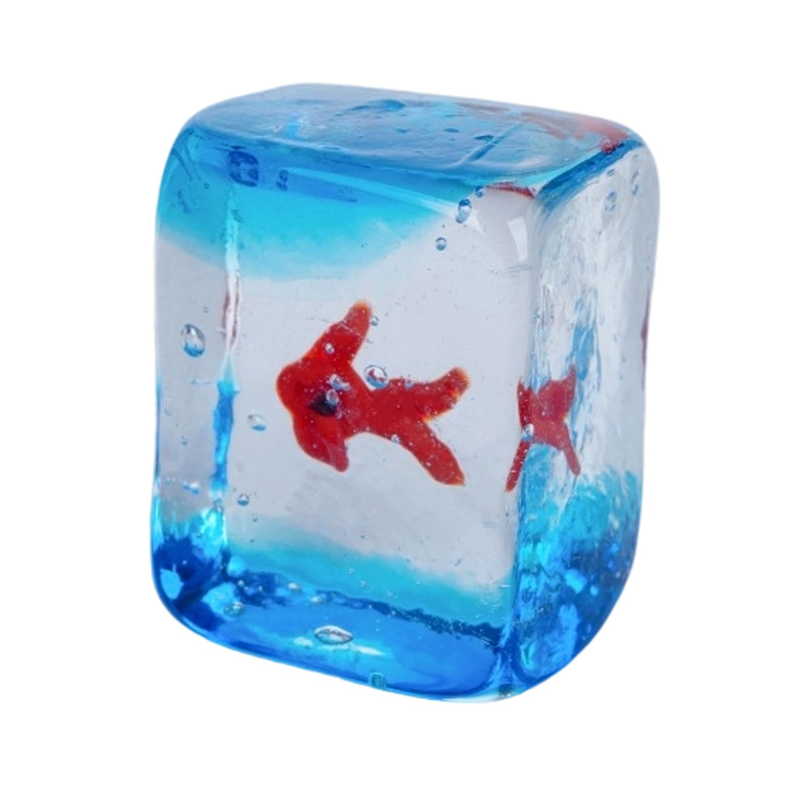 Zbiianxer C Glass Fish Tanks Figurines Ollectible Figurine For Aquarium Home Tabletop Decors Fishs Tanks Sculpture Statues Ollectibles Figurines