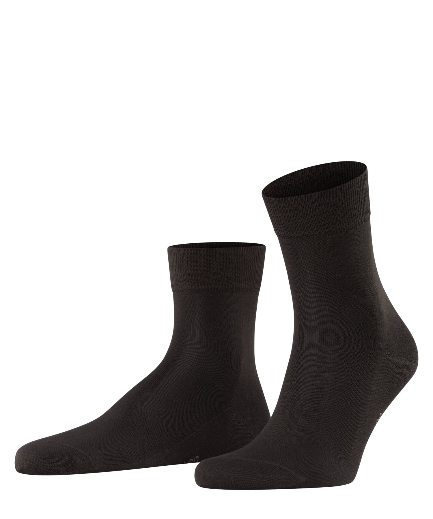 FALKE Men's Tiago M Sso Fil D'Écosse Cotton Plain 1 Pair Socks, Brown 5930, 7-8