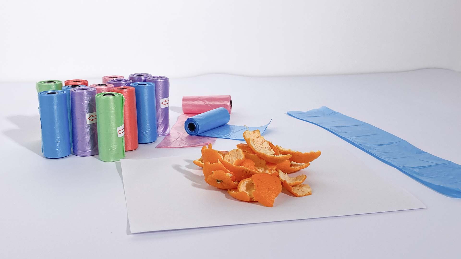 600 Sacchetti Cacca Cane AiTodos - 5 Colori, 31x22cm, Polietilene, Con Distributore - Foto 8