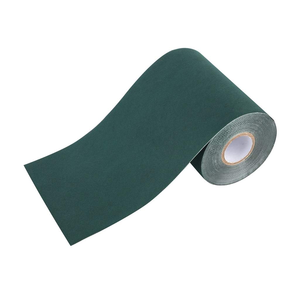 Broco Bande Adhesive Gazon Synthetiqu,150mm×10m Gazon artificiel Seam Ruban Lawn Ruban Herbe Tapis Herbe Ruban adhésif (vert)