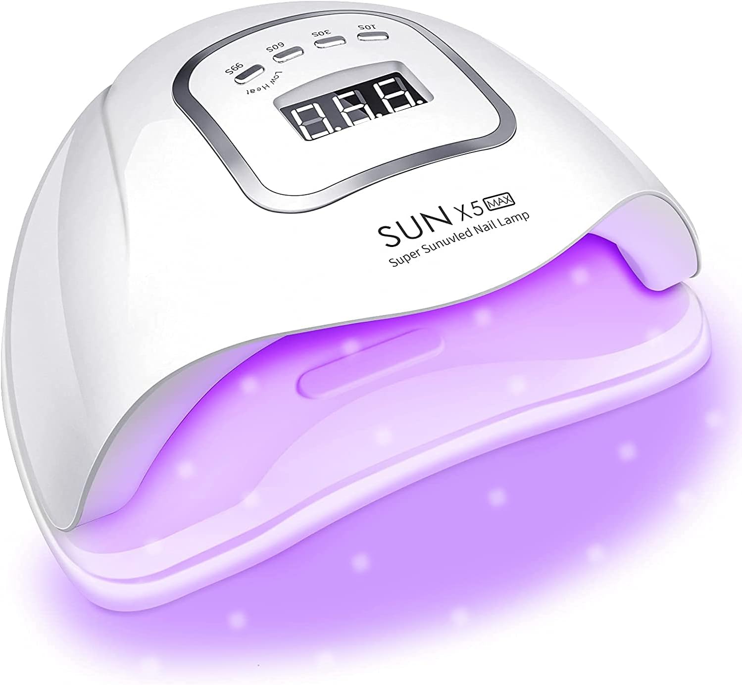 NAILWIND UV LED Gel Nail Lamp,Professional 48W UV Nail Light for Gel Polish Fast Curing with 24 Lamp Beads, Lightweight LED Gel UV Nail Dryer for Salon Home