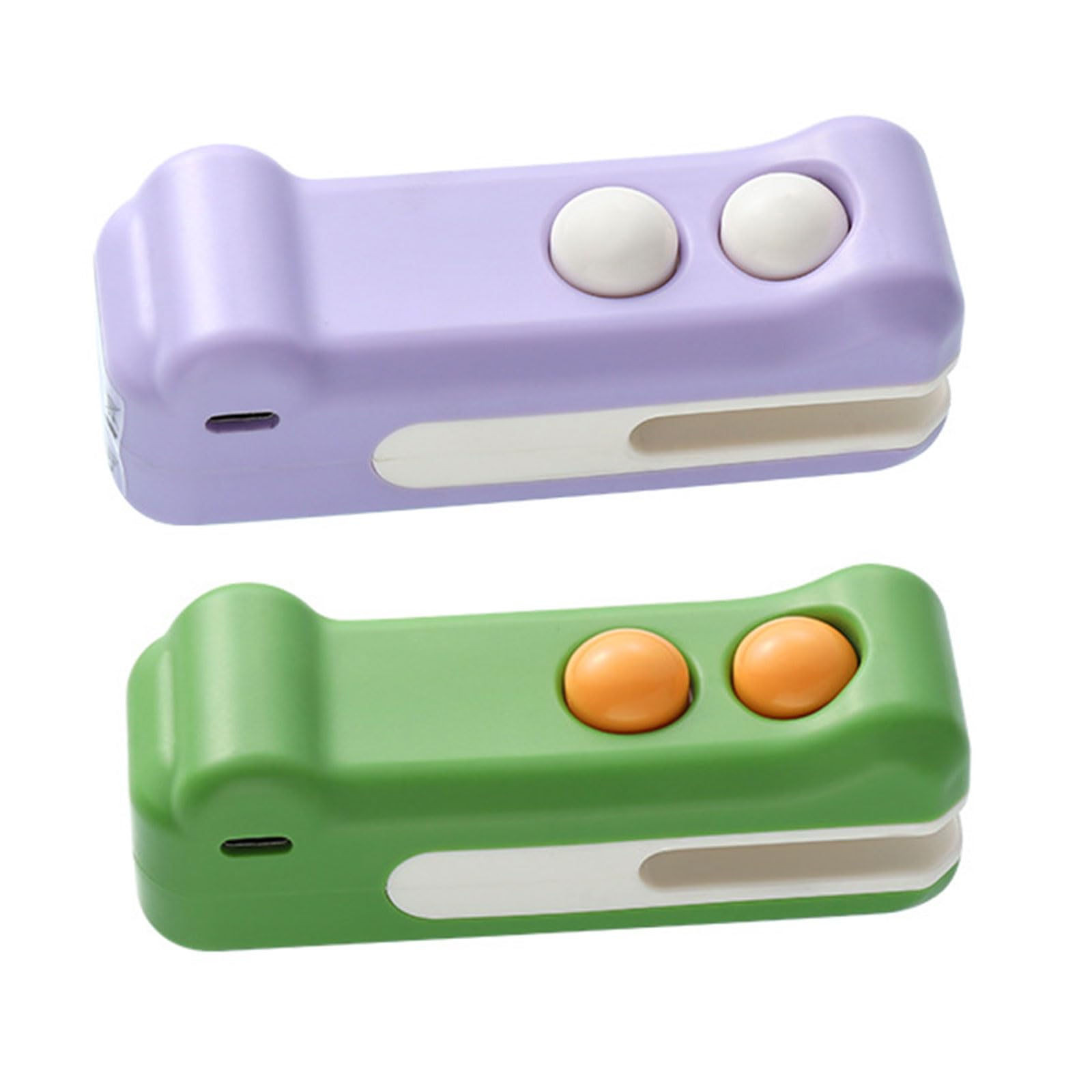 Tsophreniq Rechargeable USB Bag Sealer and Cutter with Storage Compact Handheld Food Preservation Device for Home Travel Rechargeable Food Bag Sealer