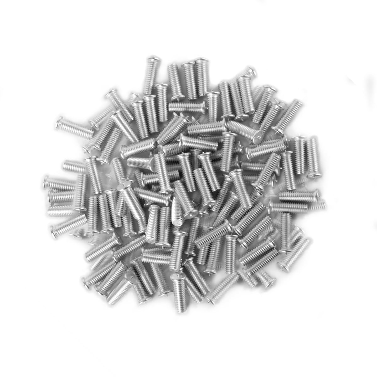 STAHLWERK Aluminium Schweißbolzen M5 Gewinde 200er Set, Smart Repair Zubehör für Ausbeulspotter/Dellenlifter/Punktschweißgerät/Ausbeulwerkzeug zur professionellen Reparatur von Kfz Karosserien