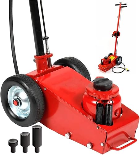 Gato de carretilla hidroneumatico 22 toneladas para levantar camiones tractores vehiculos pesados