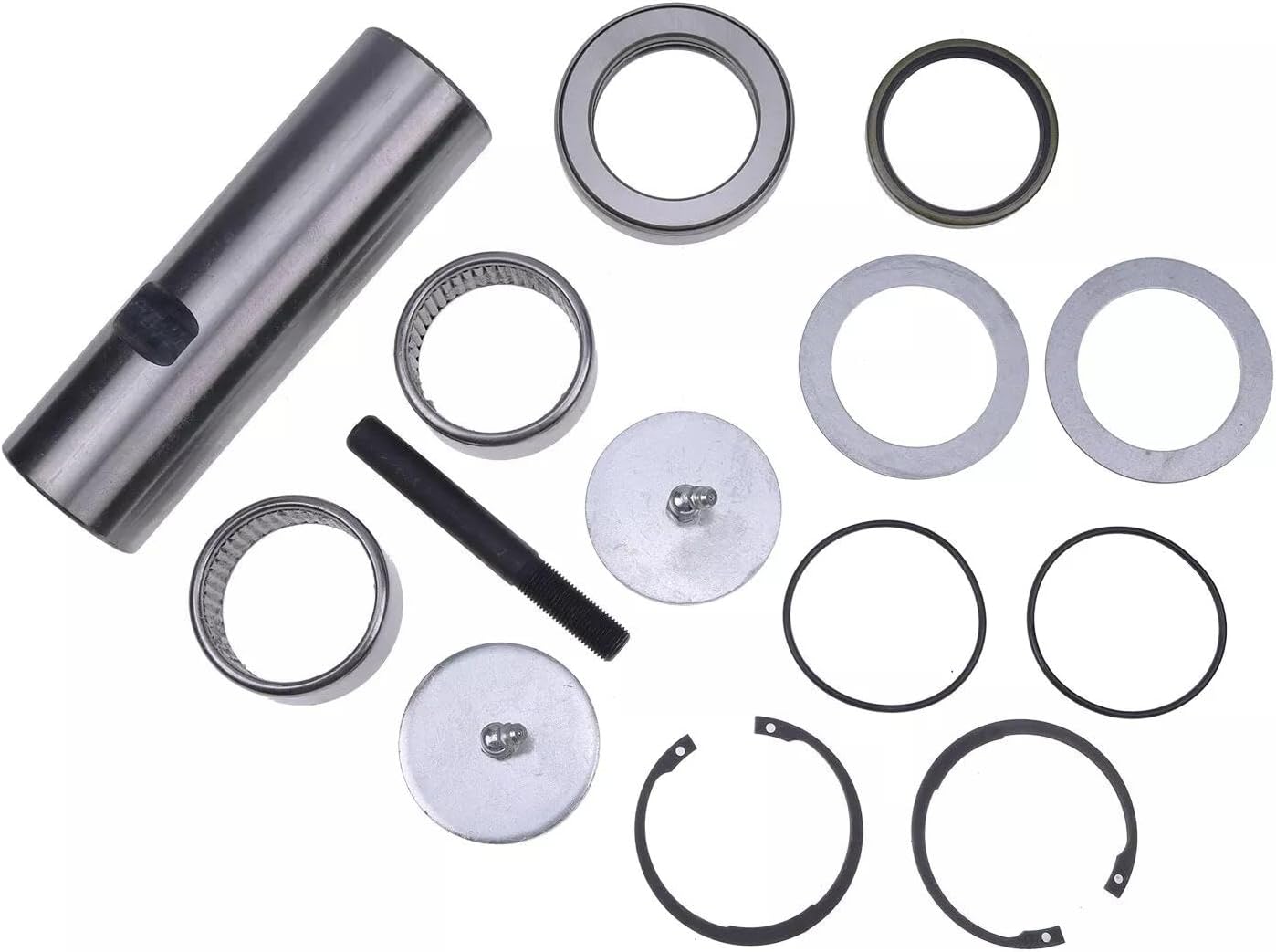 YESAY King Pin Repair Kit D103626 D123865 D57486 D72371 A28230 Compatible for Case 570LXT 580K 580SK 580L 580M 580SL 580SM 590SL