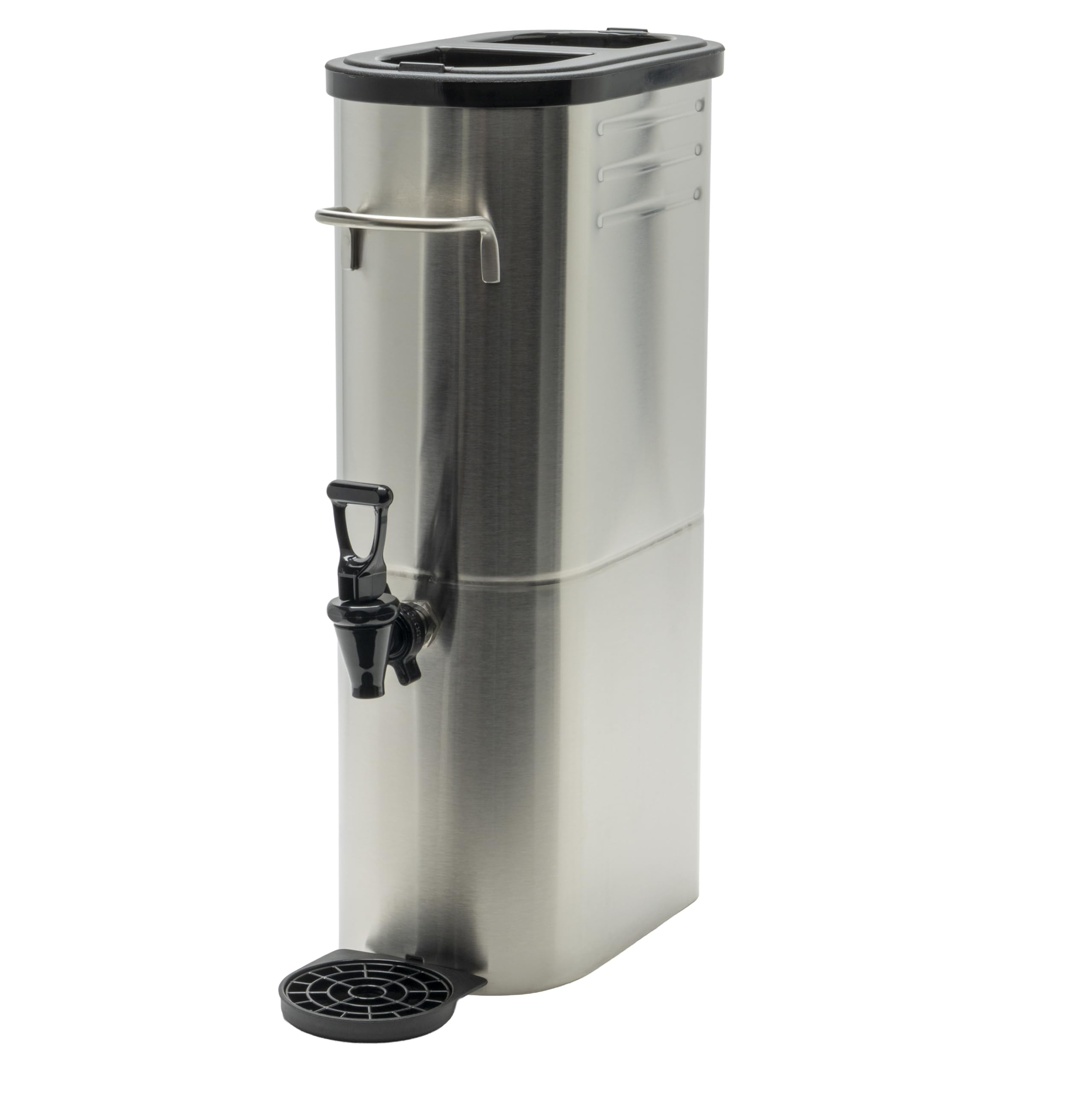 Winco SSBD-3 Stainless Steel Ice Tea Dispenser, 3-Gallon