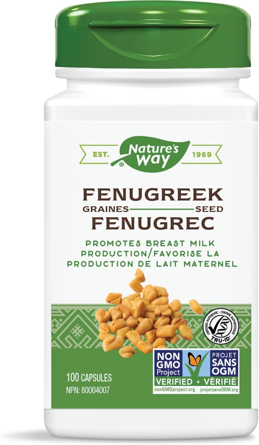 Nature’s Way Fenugreek Seed Breastfeeding Supplement Lactation