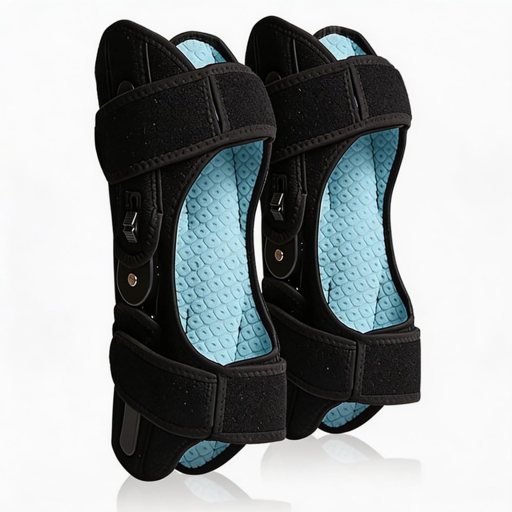 Booster de Soutien du Genou exosquelette for la Marche et la montée des escaliers, attelle de stabilité articulaire for Usage Quotidien d'âge Moyen et des Personnes âgées