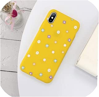 カラフルな花葉電話ケースIphone 11プロ7 8 6 6 sプラスX Xr Xs最大5 s Se花ソフトTpuシリコーンバックカバー、iphone Xrのため、6995Y