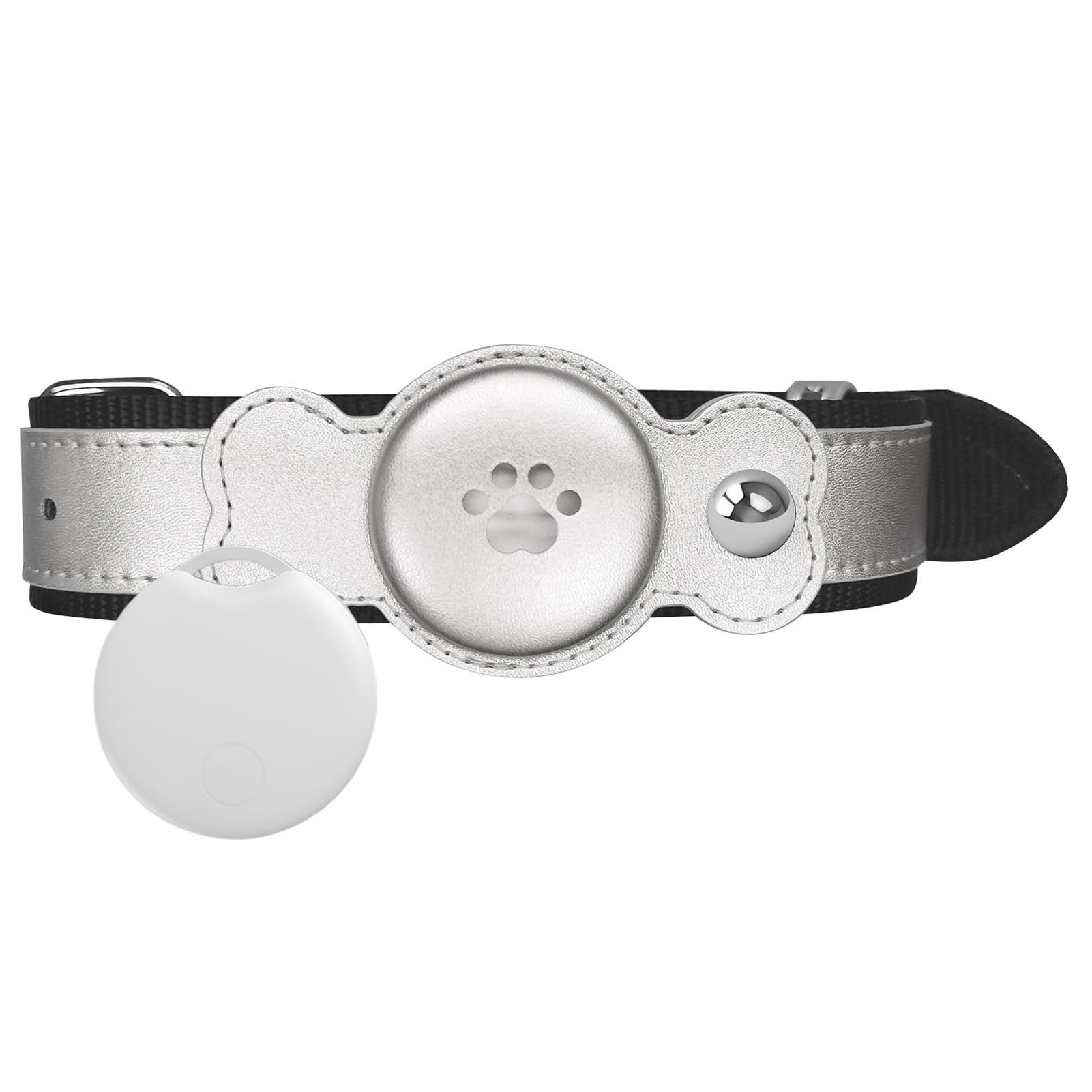 Collier pour animal de compagnie avec traqueur GPS, collier pour animal de compagnie avec GPS étanche, suivi réel de localisation, longue durée de vie, collier réglable pour animal domestique