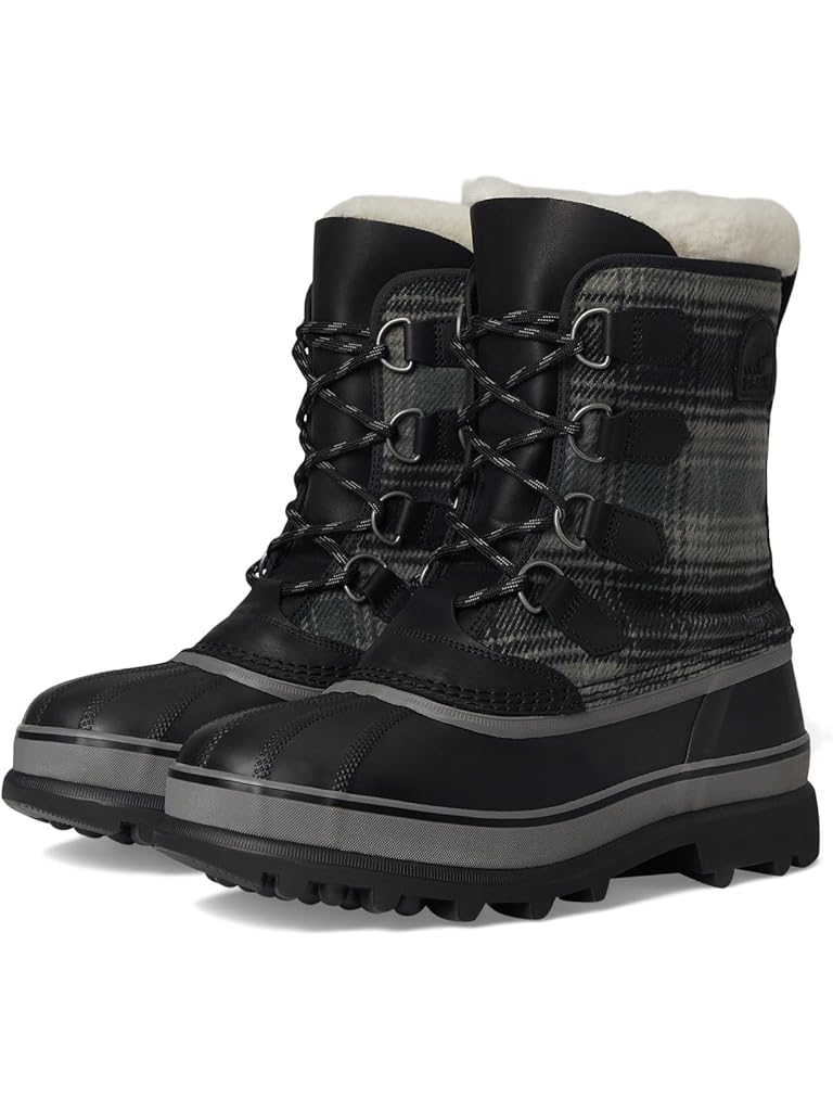 Black SOREL Caribou Waterproof
