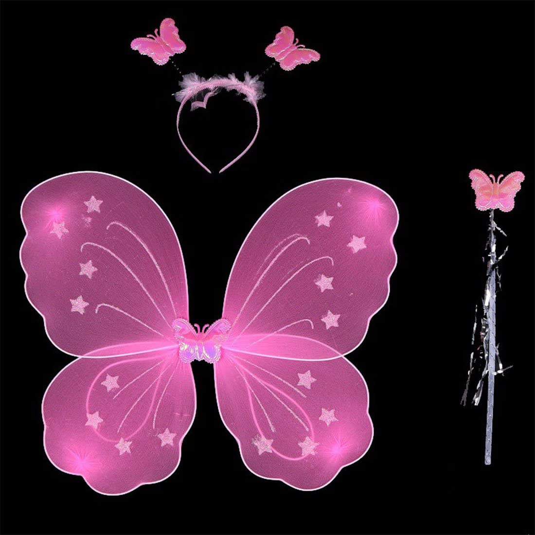 Abee Kids Angel Dress Costume Light Pink