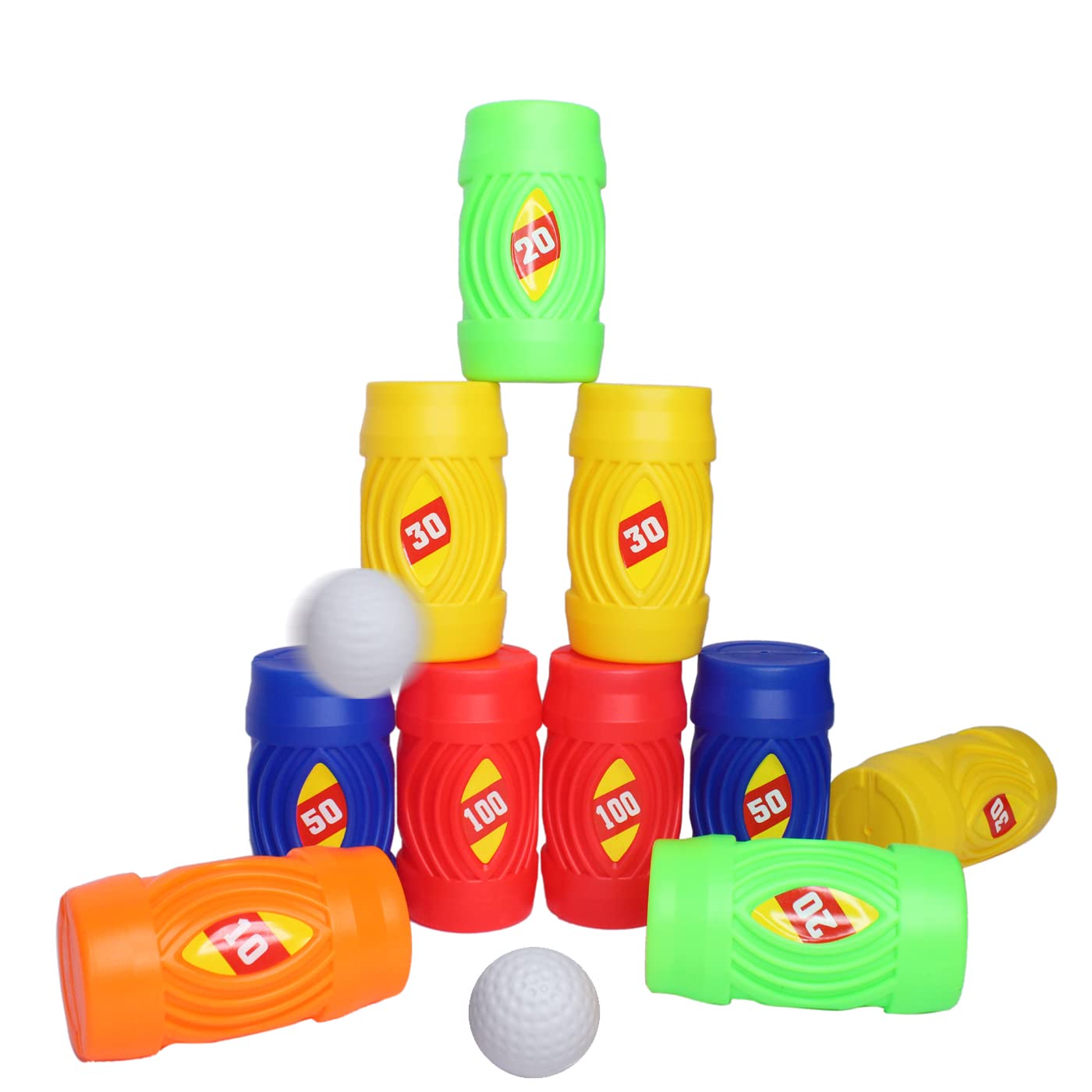 Prime Hit and Throw Target Bowling Play Set Toys for Kids 10 Bottle Can and 2 Balls Fun Activity Play Toys Indoor and Outdoor Game for Kids Pack of 1 (B0BRWMDG7J) Amazon Price History, Amazon Price Tracker