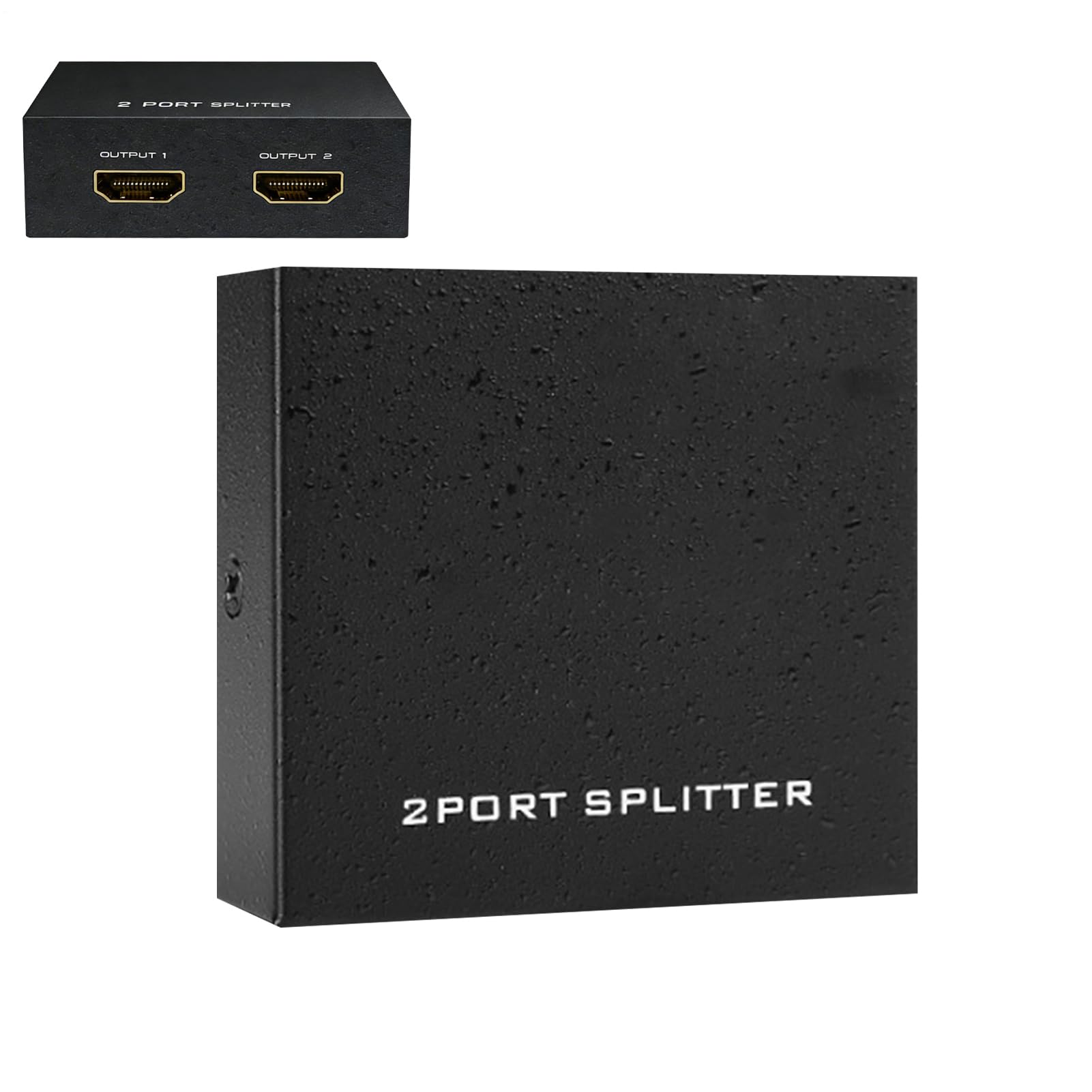 HD Video Adapter - High Speed Monitor Distributor, Signal Distribution, Video Splitter, Fast Transmission, Stable Signal, Reliable Universal Use | For Se Projectors