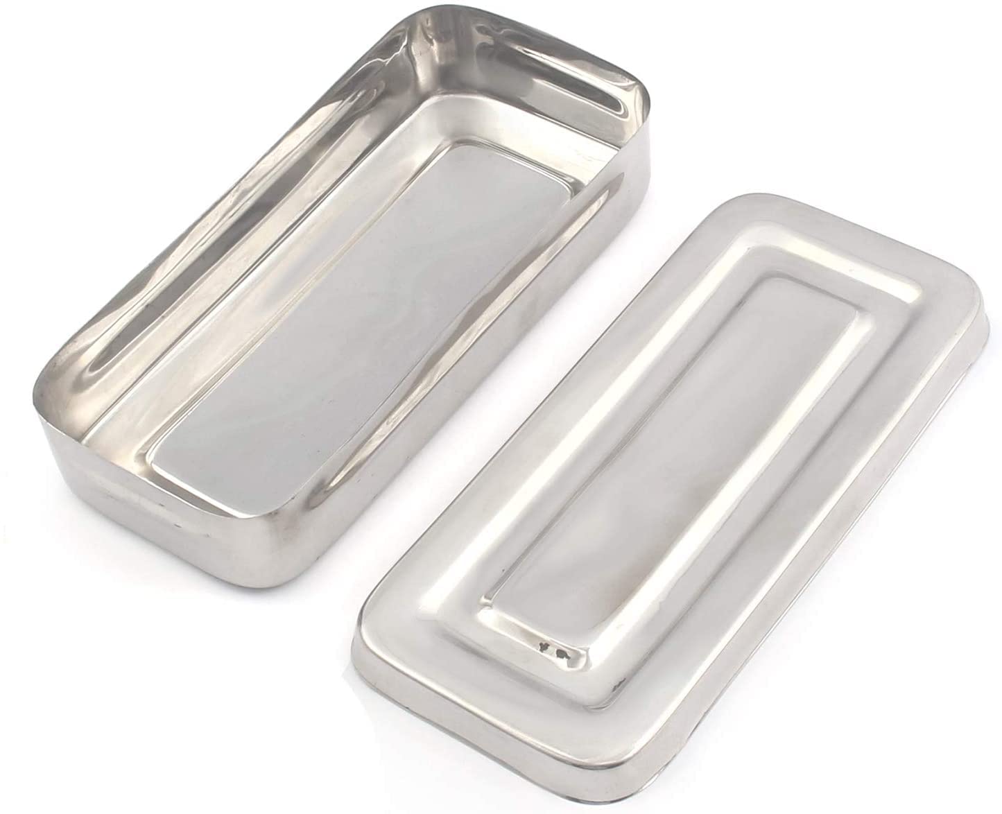 WellnessD'Light - Surgi Instruments Box Solid Stainless Steel Instrument Tray 7