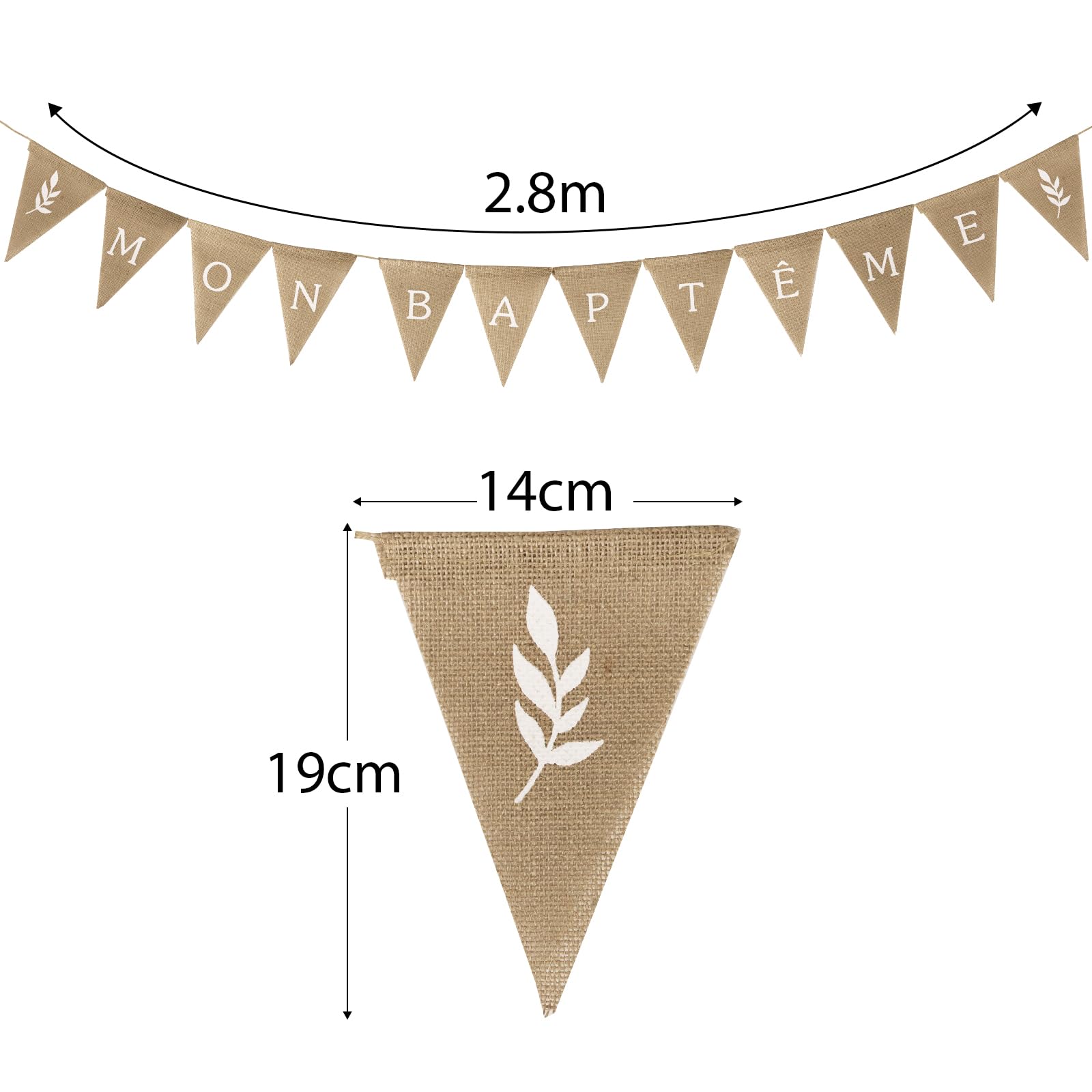 Banderole Suspendue En Papier Bleu Marine,or,Beige,13 Pieds,guirlande à Pois,décoration Pour