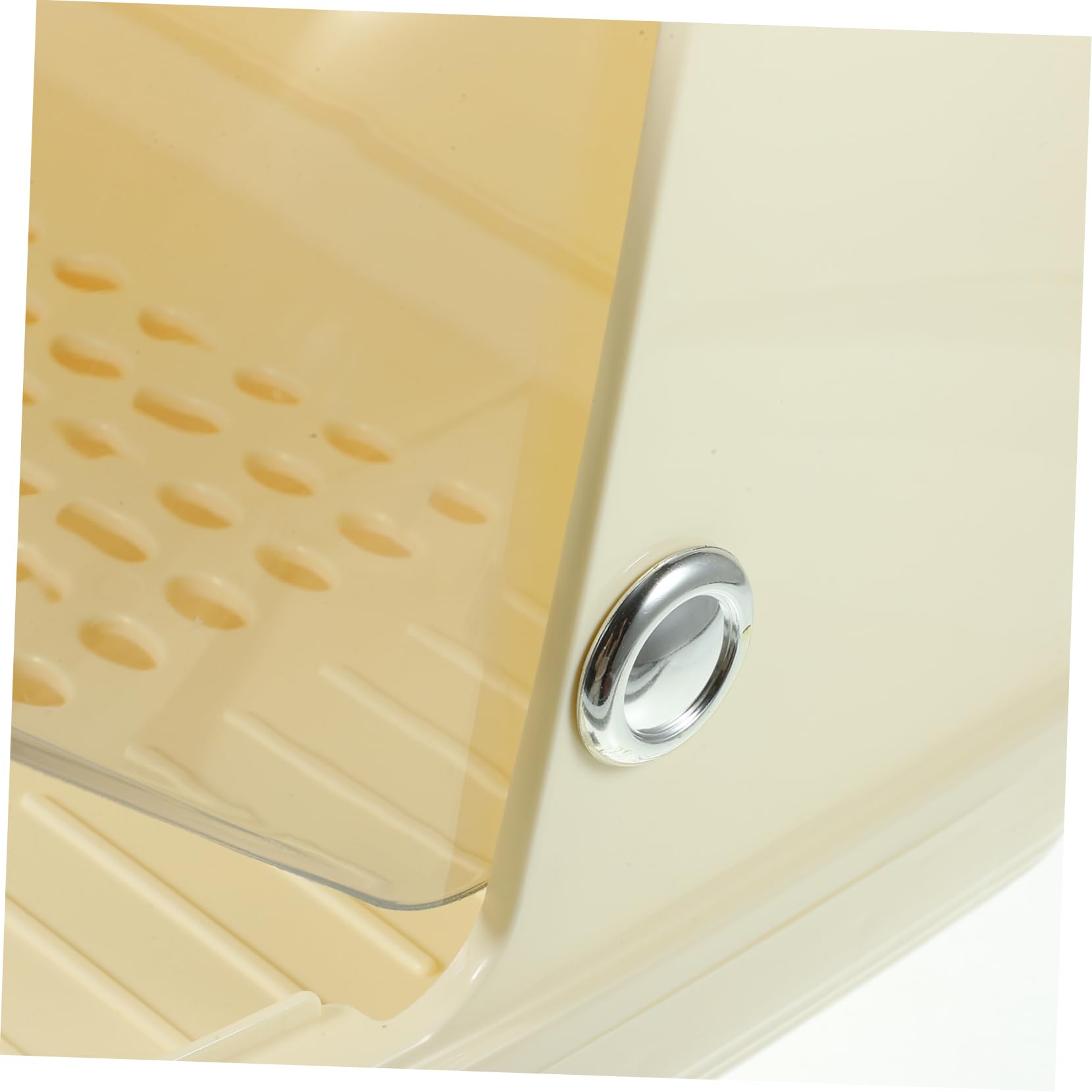 YARNOW Égouttoir à Biberon Couvercle Plateau Détachable Organisateur de Bouteilles Cuisine 1 PC