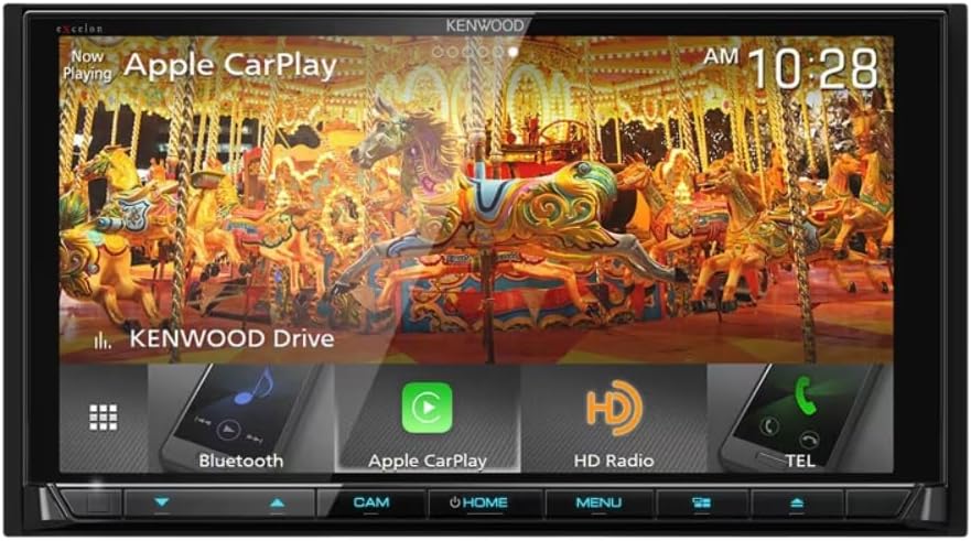 Kenwood Excelon DDX9905S Multimedia Receiver with Apple CarPlay & Android Auto