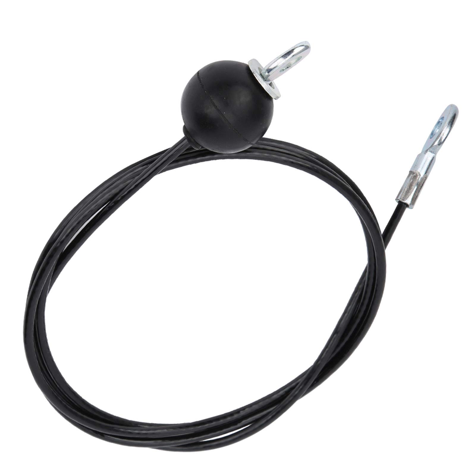 POENVFPO Equipo de Fitness Juego de Poleas de Nailon de Acero de Cables para Gimnasio en Casa con Desmontable Cuerda de 230 Cm y 180 Cm Rotación 360 para Entrenamiento de Tríceps en Brazos