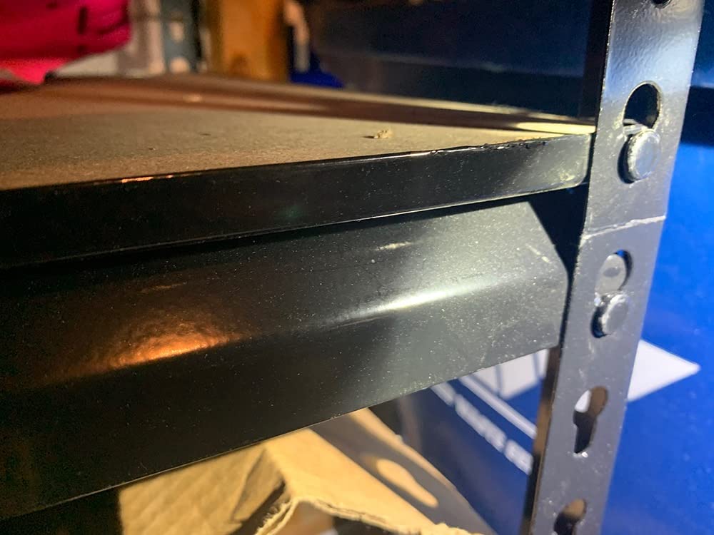 30/mo Finance edsal UR1848AZBLK Steel Storage Rack, 5 Adjustable