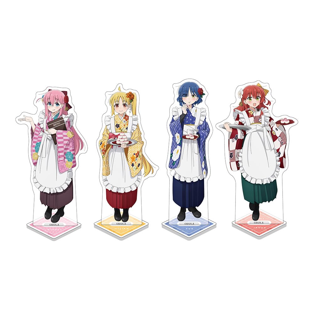 Amazon.co.jp: ぼっち ざ ろっく アクリルスタンド セット 4枚 メイド 