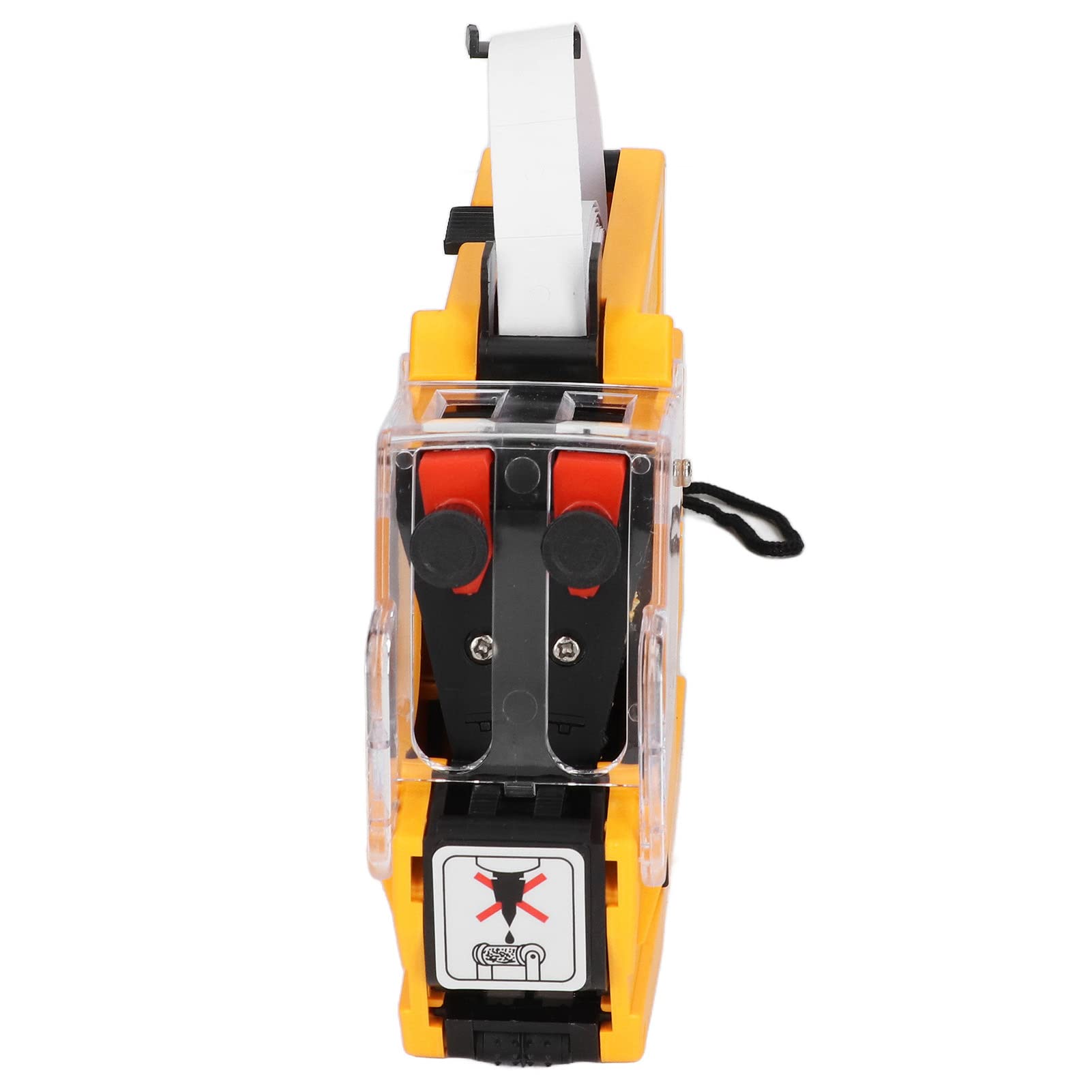 Cocoarm Pistola per Cartellini del Prezzo Pistola per Etichette in ABS MX 6600 Marcatore di Prezzi a 2 Righe e 10 Cifre con Rotella di Inchiostro Ed Etichette per la Codifica dei Prodotti (YELLOW)