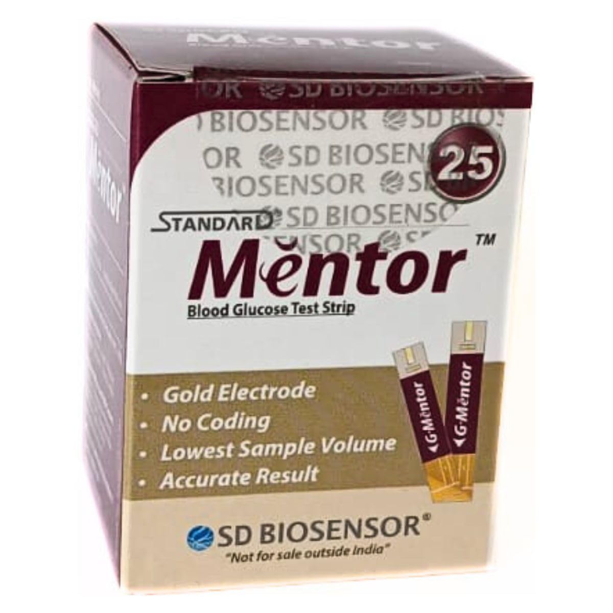 Blood Glucose Test Strips (Pack of 25) - Glucometer Strips-image-3
