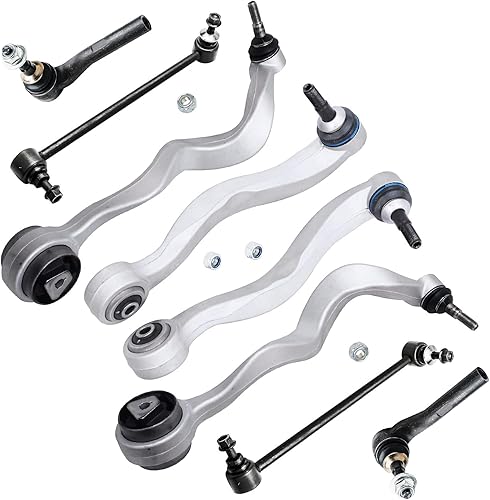 Miniatura 82 de Detroit Axle - Kit de suspensión frontal de 8 piezas para Chevy Aveo Aveo5 Pontiac G3 Wave Wave5 Suzuki Swift+ 2 brazos de control inferiores con