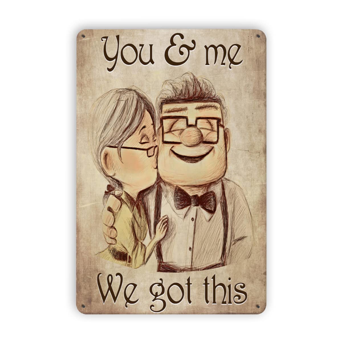 Dazouxu Vintage Flowers Metal Tin Sign, Garden Tin Sign, I Still Believe in Amazing Grace Home Garden Decor -Butterfly 12 x 8 Inch