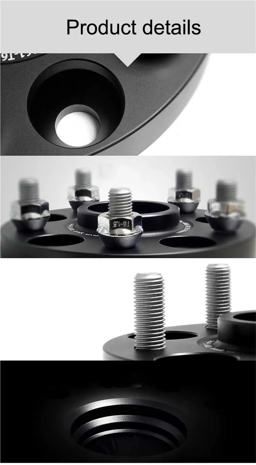 Distanziali Per Ruote Auto 4x108 Hubcentric 63,4 Mm Adattatore Allargamento In Alluminio Accessori Per Ford Per Fiesta ST Mk7 Kit esteso(20mm)