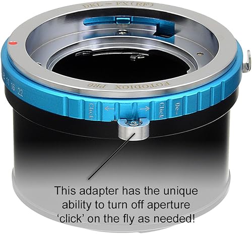 Miniatura 7 de Fotodiox - Adaptador de lente para cámaras Fujifilm X-Mount