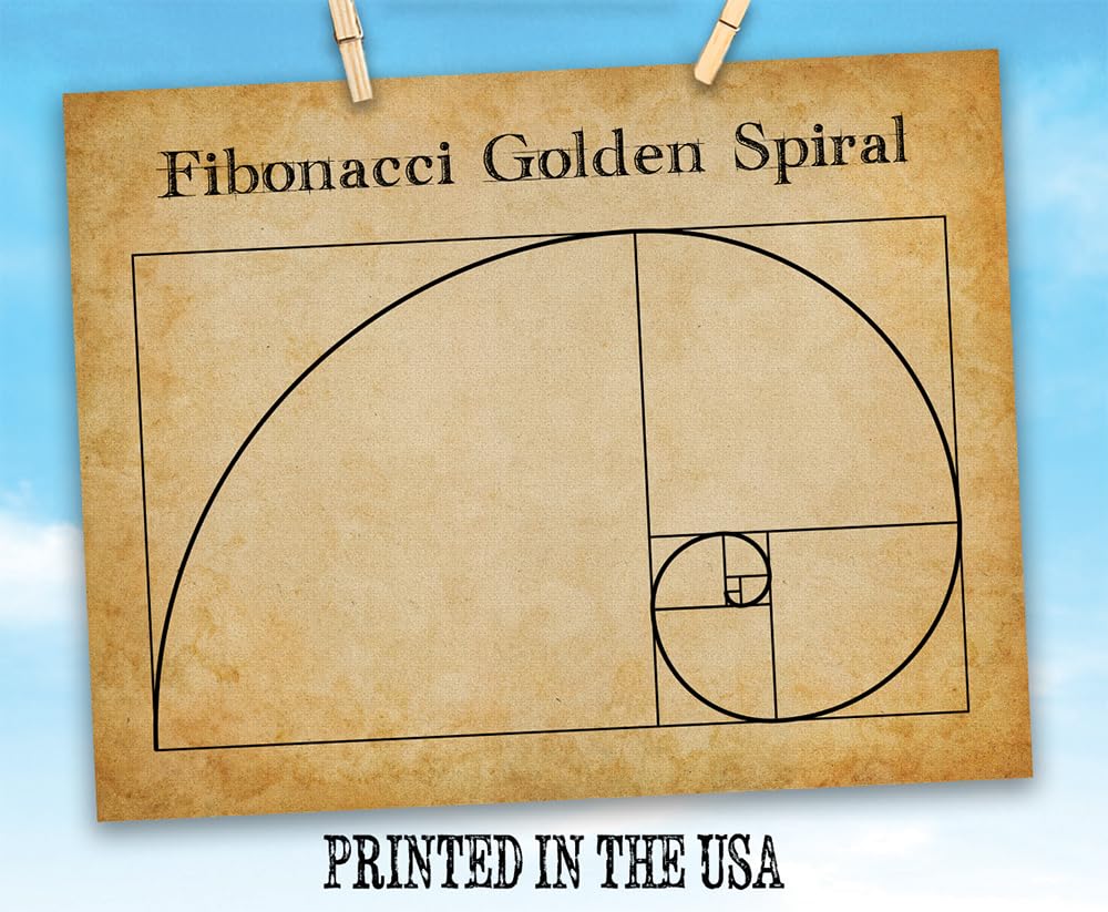 Golden Ratio Math Poster