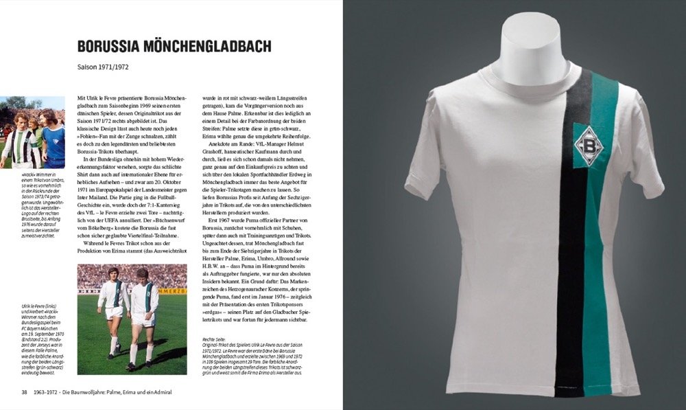 Die Trikots der Bundesliga: Die Geschichte von 1963 bis heute, vom Baumwollhemd zum High-End-Produkt. Alles über Trikotwerbung, die Trikots der Vereine, Sammlerstücke und Kultobjekte.