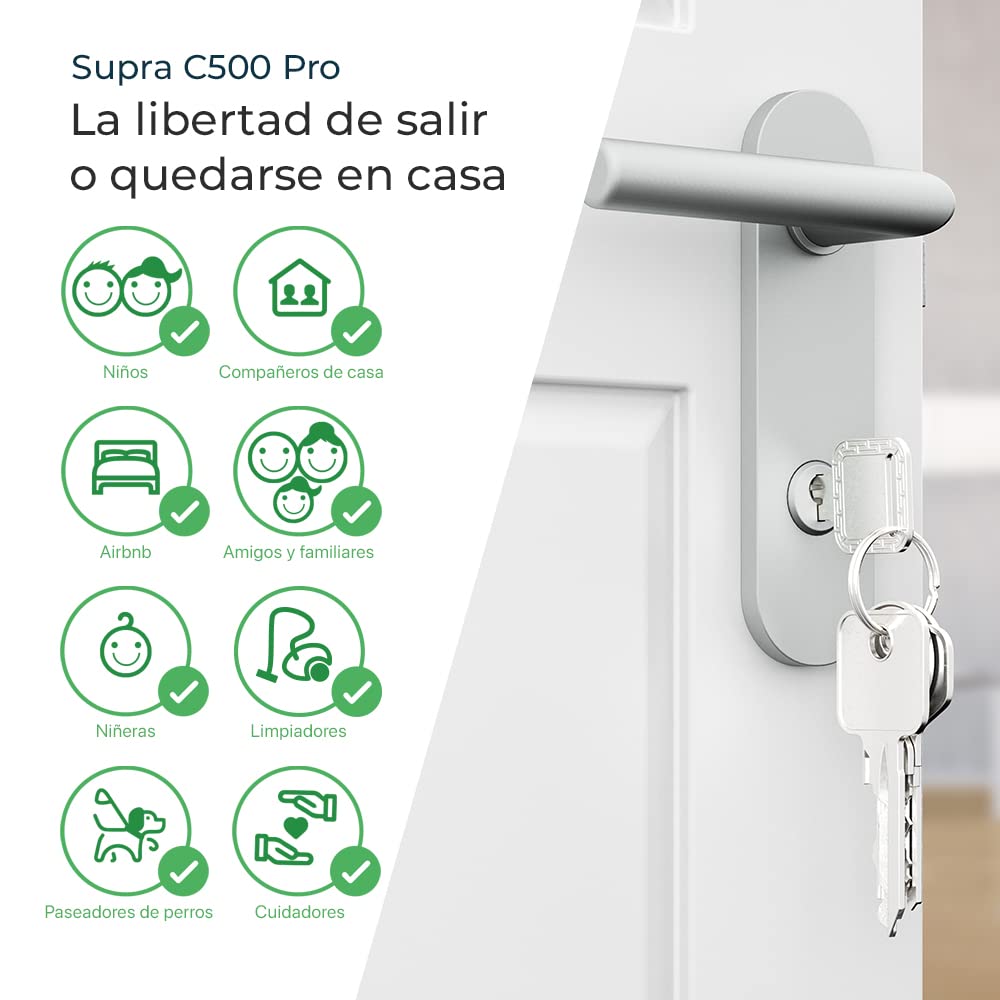 KeySafe SUPRA C500 Pro (2ª Generación) - Caja guarda llaves de alta seguridad, preferido por la policía
