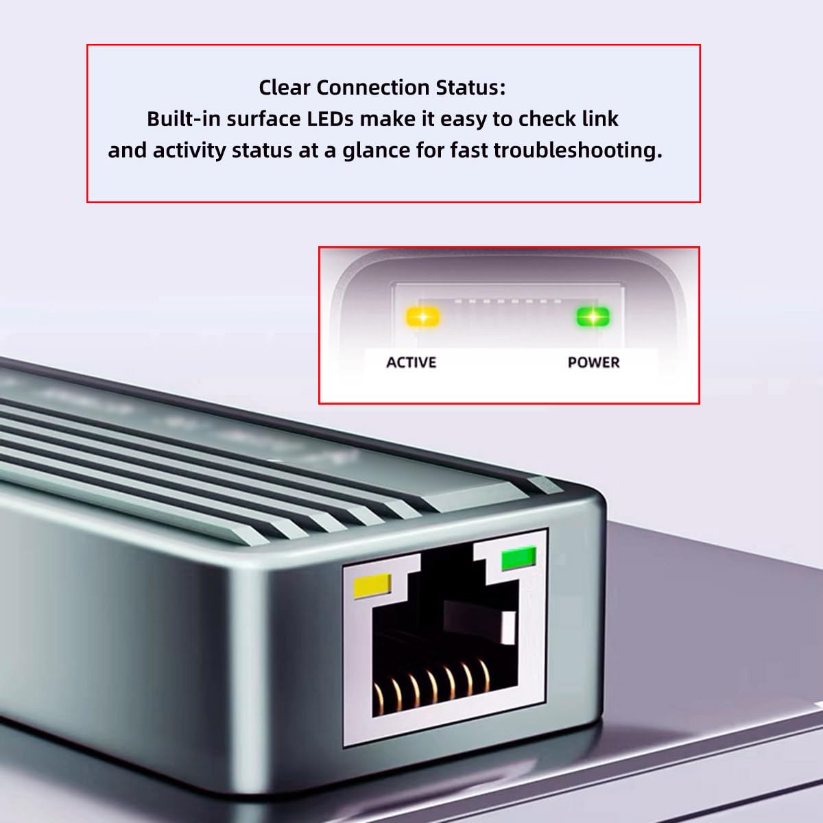 cablecc USB4 USB 3.2 Gen2 USB-C Type-C auf 10Gbps GBE Gigabit 10000Mbps 5Gbps 2.5Gbps Ethernet Netzwerk LAN Kabel Adapter RTL8159 für Desktop Laptop NAS