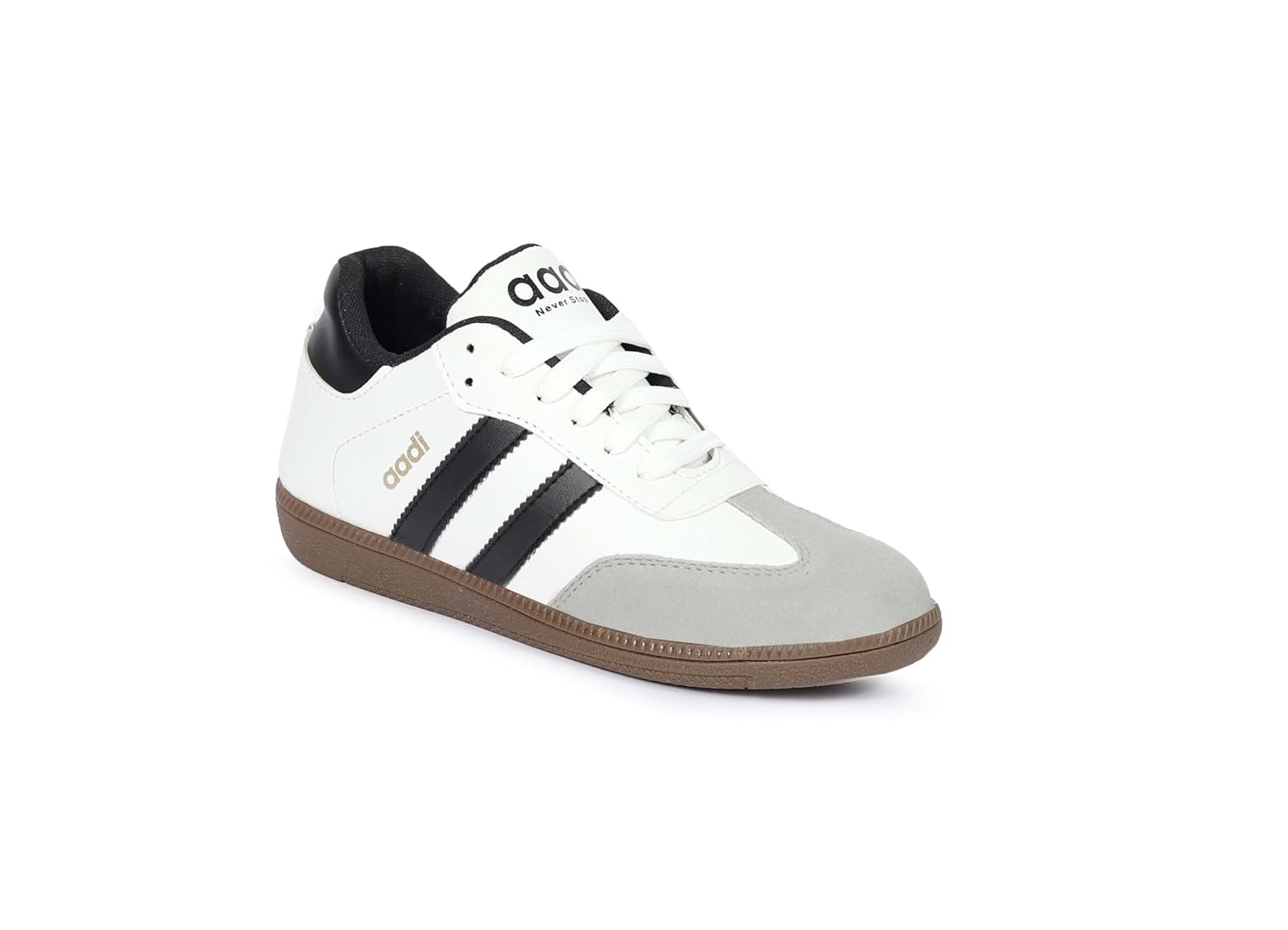 AADI Women’s Synthetic Leather Comfort Lightweight Trendy Outdoor Lace Up Casual Sneakers