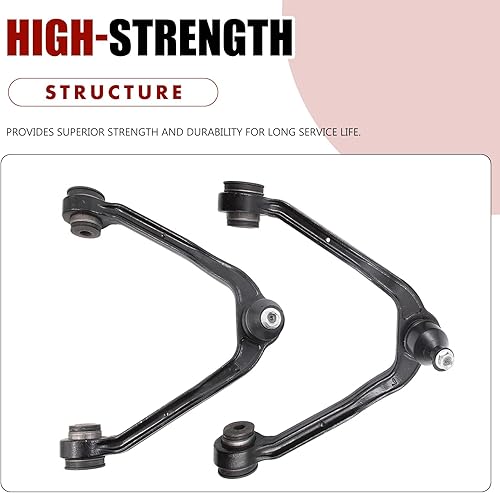 Miniatura 4 de Kit de suspensión de brazos de control frontal, 12 piezas de repuesto para Cadillac Escalade Chevrolet Tahoe Chevy Avalanche Silverado Suburban 1500