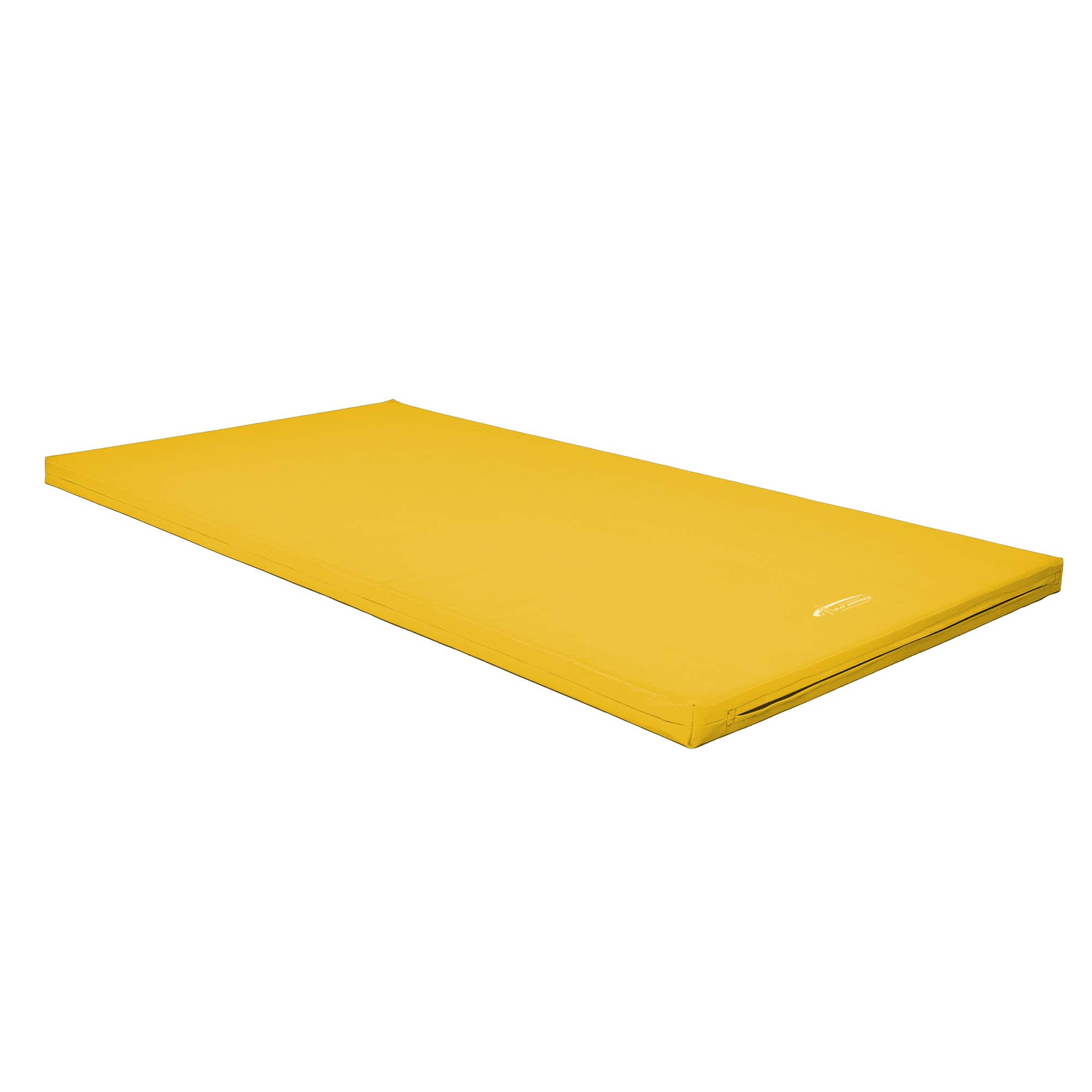 Grevinga Fun – Tappeto da ginnastica Soft (RG 35, morbido), Gelb, 200 x 100 x 8 cm