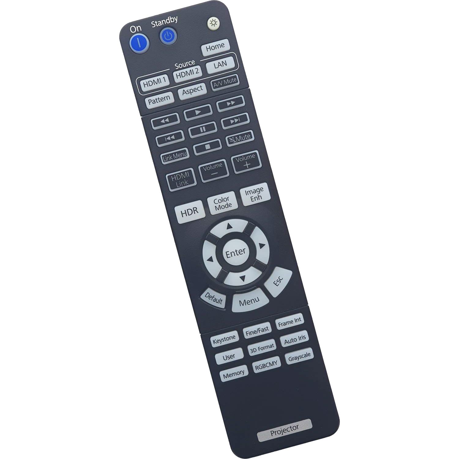 Amazon | Allamp 219863800 プロジェクター交換用 リモコン Epson 