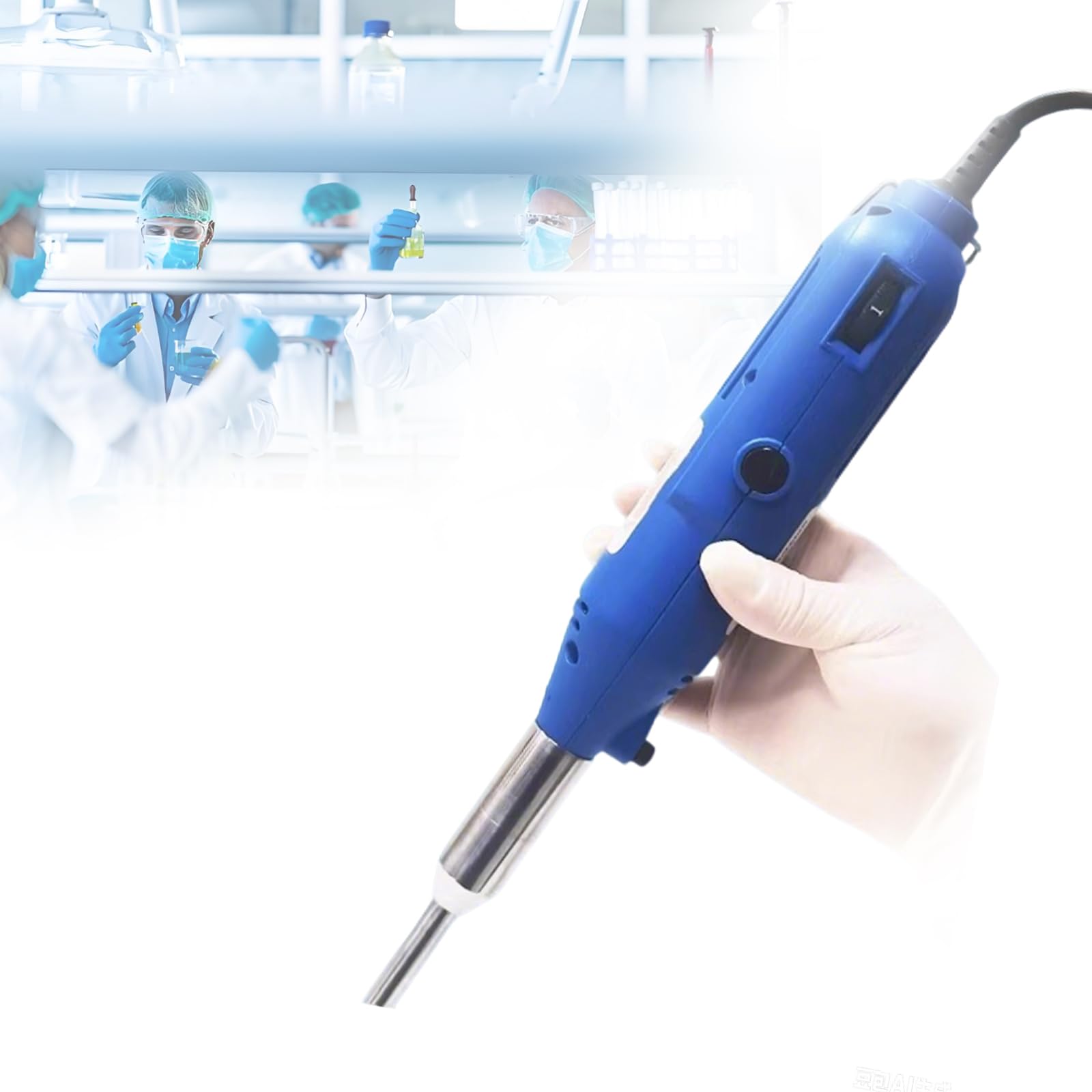 COYEUX Handgeführter Hochgeschwindigkeits-homogenisator, Labor-emulgator Und Dispergiergerät, 8000–30000 U/min, 6-stufig Einstellbarer Schermischer Mit Optionalen 10mm