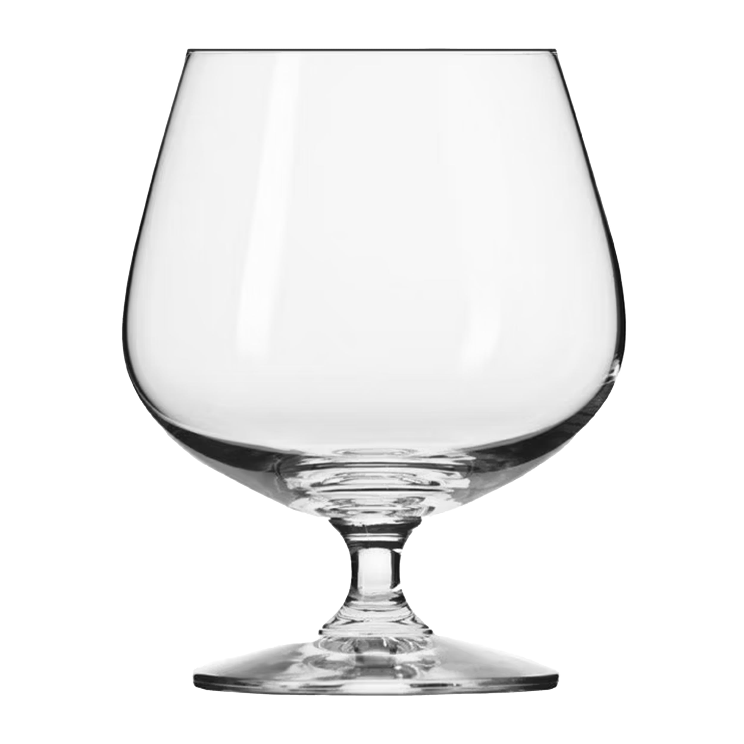 Krosno Brandy - Juego de 6 vasos de coñac, colección Balance, ideales para beber alcohol, vidrio sin plomo, apto para lavavajillas, fabricado en Europa
