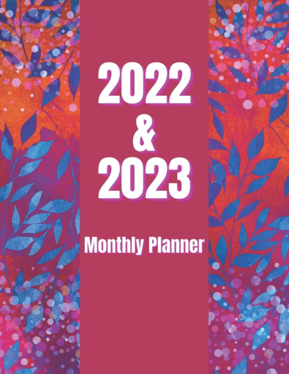 K.N. Kani 2022-2023 Monthly Planner: 2 Year Planner for Work or Personal Use Event planning - 24 Months 105 weeks Agenda Appointment Schedule Organizer