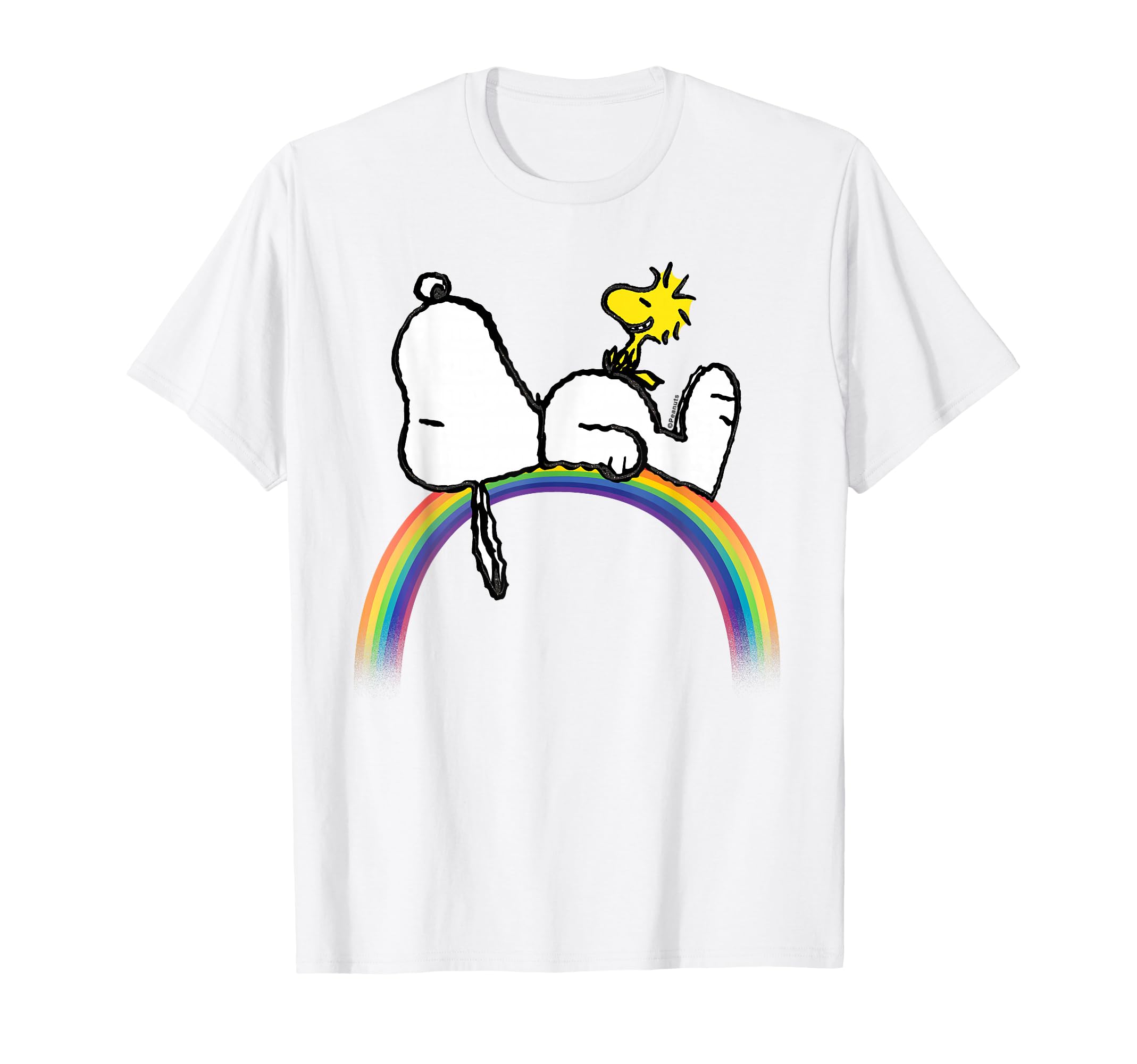 Snoopy on Rainbow T-Shirt