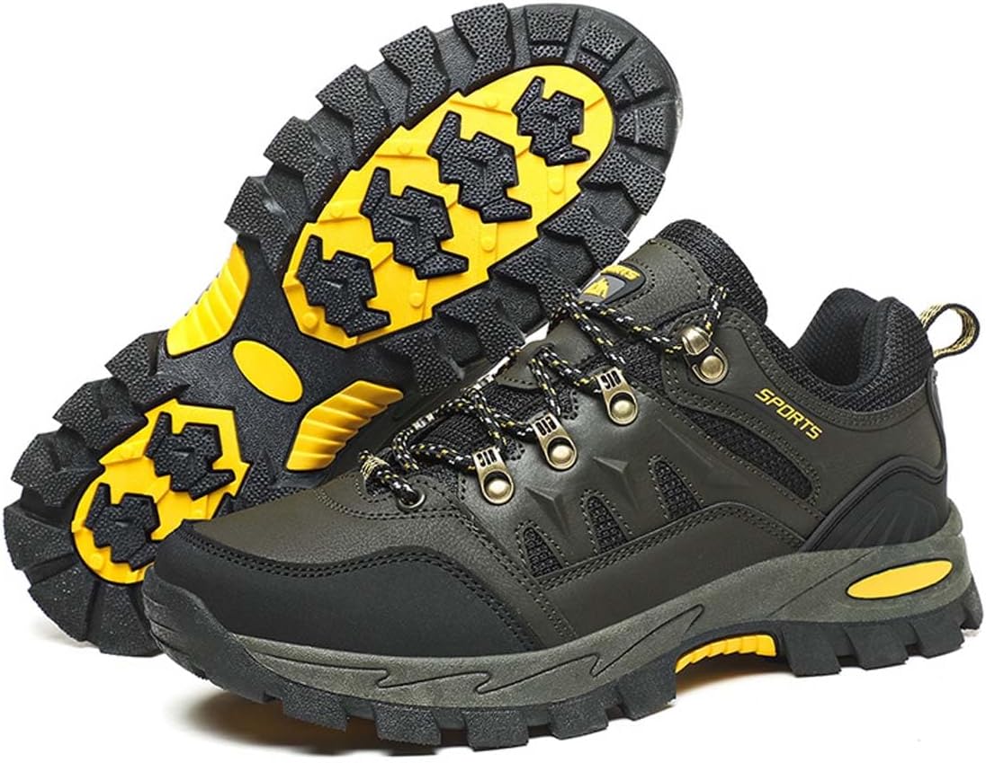 HYDLONGR Men's Women's Lightweight Waterproof Anti-Slip Hiking Shoes Travel Camping Shoes Walking Shoes