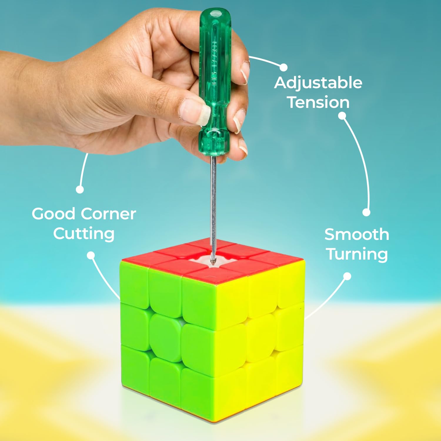 Cubelelo Drift Explorer 3x3 Speed Cube | Best Starter Speedcube for Beginners | Perfect Brain Teaser for Kids Ages 4 to14 Years Old & Above Boys Girls Children | Smooth Turning Puzzle Toy for Adults — Amazon image 8