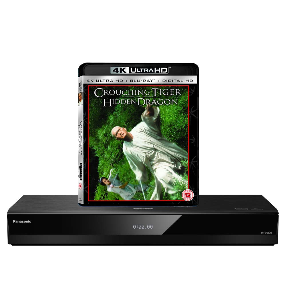 Panasonic DP-UB820 MULTIREGION for DVD Bundle with Crouching Tiger Hidden Dragon Ultra HD 4K Blu-ray Disc