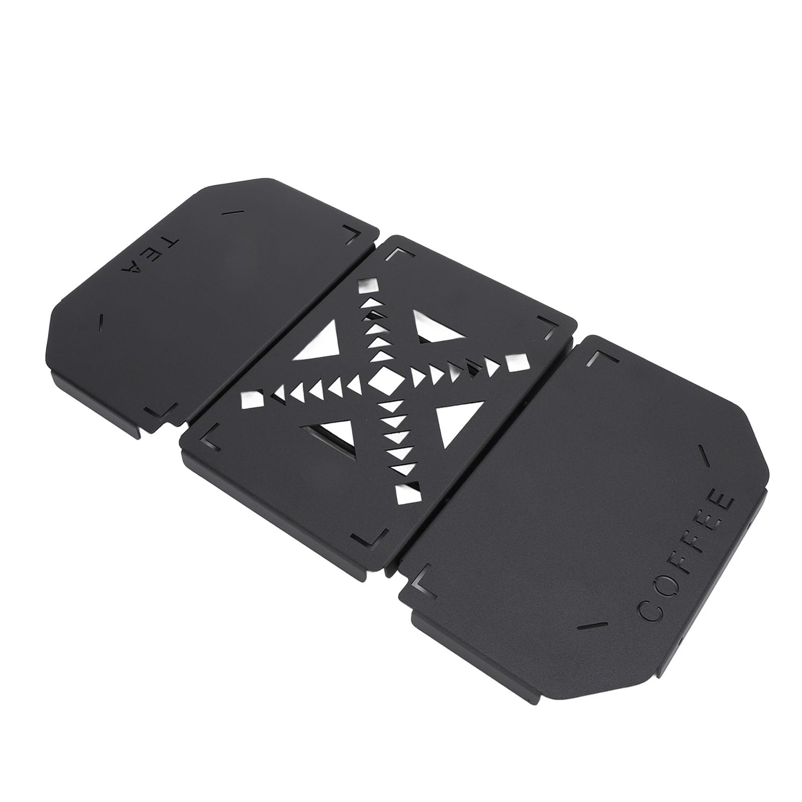 Table Top para Lunch Box, Aluminio Aleoy Portable Camping Table Gear Camping Gear, portátil de la mesa de la lonchera para entusiastas del café al aire libre (9.4L)