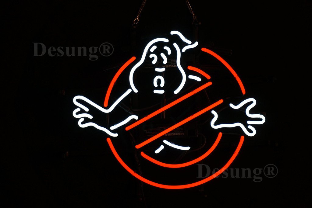 20"x16" Ghost busters Ghostbusters Neon Sign (MultipleSizes) Man Cave Sports Bar Pub Beer Lamp Light Handmade LED Neon Tubing Signs