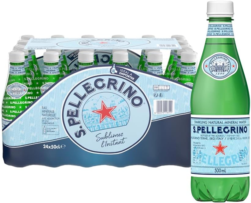 サンペレグリノ (S.PELLEGRINO) 炭酸水 PET 500ml [直輸入品] × 24本